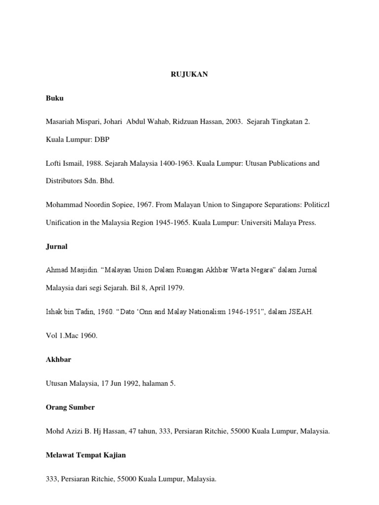 RUJUKAN | PDF