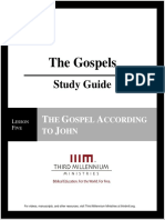 The Gospels - Lesson 5 - Study Guide