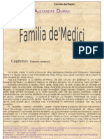 Alexandre Dumas Familia de Medici