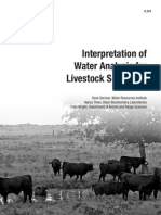 c274 interpret water analysis for livestock suitability