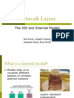 Network Layers: The OSI and Internet Models