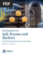 FEMA (2006) 453 - Safe Rooms and Shelters - Protecting People Against Terrorist Attacks