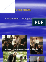 A Mis Docentes