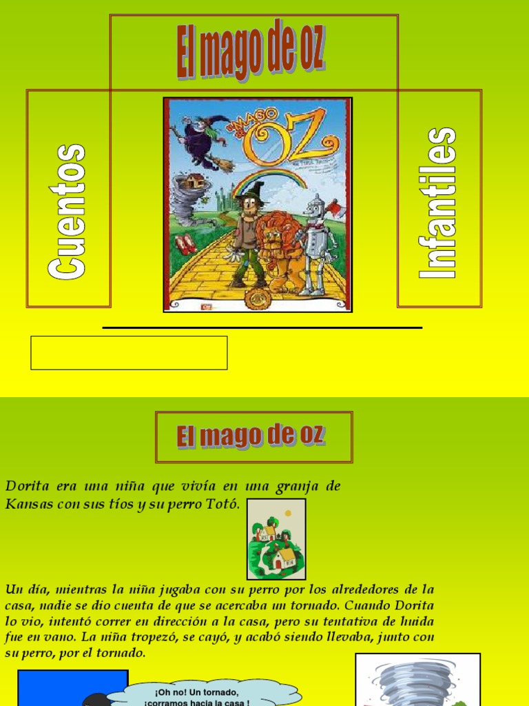 El Mago de Oz | PDF | Wizard Of Oz (Personaje) | Ocio, image size:768x1024