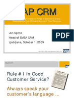 SAP CRM Evaluation