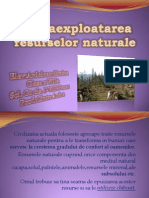 Supraexploatarea Resurselor Naturale Ardelean Simina Clasa A Viiia