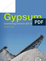 Gypsum - Connecting Science and Technology (9780803170155)