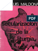 Maldonado, Luis - Secularizacion de La Liturgia