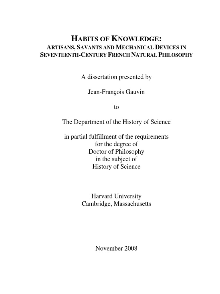 Page De Garde Cahier Sciences Savant Fou Habits of Knowledge | PDF | History Of Science | Science