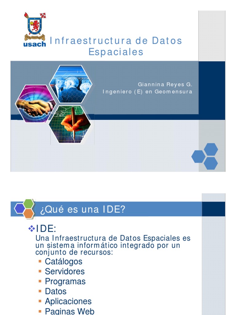 Infraestructura de Datos Espaciales | PDF | Sistema de información ...