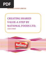 National Foods Limited Case Study.