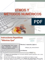 Clase 7 - Instrucciones Repetitivas