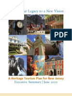 Heritage Tourism Plan for New Jersey -- Executive Summary