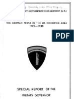 Office of the Military Government for Germany - German Press in the US Occupied Area - Licenced German Press (en, 1948, 45 S., Scan)