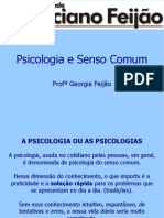 Psicologia e Senso Comum