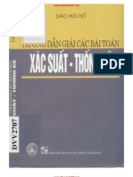 Hướng dẫn giải các bài toán xác suất - Thống kê Tác giả: Đào Hữu Hồ