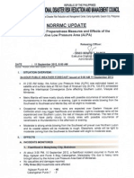 NDRRMC Update Sitrep No.1 Re Preparedness Measures and Effect of the Active Low Pressure Area(ALPA)