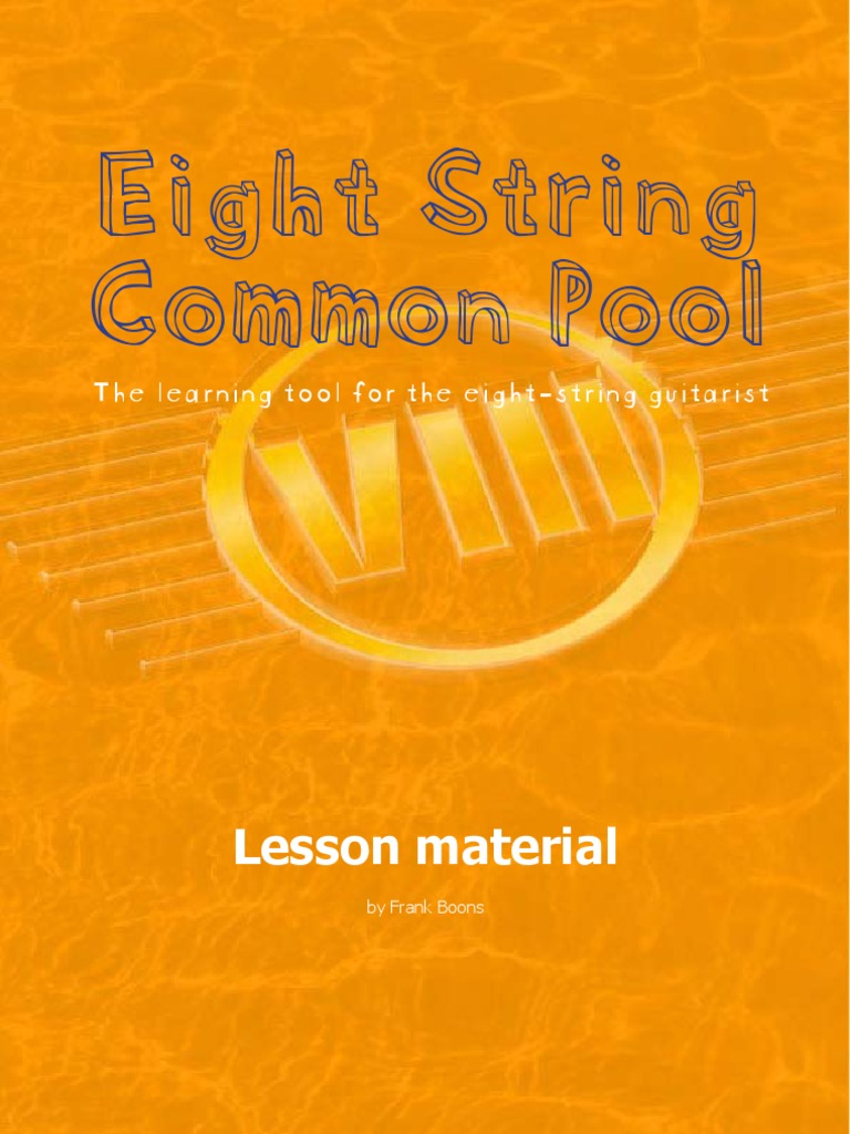 Eight String Lessons | PDF | Home & Garden