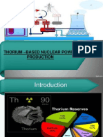 THORIUM –BASED NUCLEAR POWER PRODUCTION