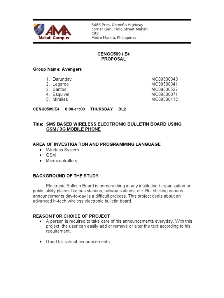 Sms Based Wireless Electronic Bulletin Board PDF