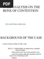 Download The Bone of Contention Case Analysis by James Cullen SN105565458 doc pdf