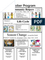 October Program