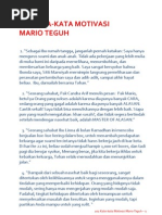 Download 101 Kata Motivasi Mario Teguh by Dhe Rahmat Albanjari SN105574907 doc pdf