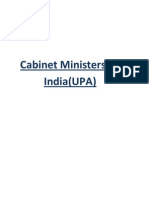 Cabinet Ministers of India