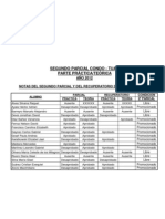 Condo - Notas 2º Parcial y Su Recuperatorio 2012