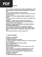 Letra Cantata Alegria