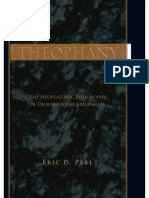 Eric David Perl - Theophany~ the Neoplatonic Philosophy of Dionysius the Areopagite - State University of New York Press