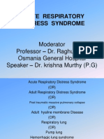 Acute Respiratory Distress Syndrome