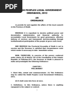 Download Sindh Peoples Local Government Ordinance 2012 Draft by thesindhjournal SN105588148 doc pdf