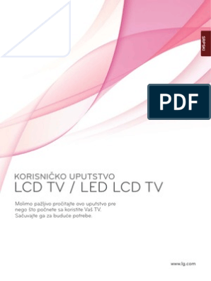 Lg Lcd Tv Korisnicko Uputstvo