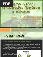 FOTOSSÍNTESE