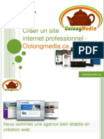 Créer un site internet professionnel-Oolongmedia.ca