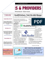 Midwest Edition: Healthpartners, Park Nicollet Merge