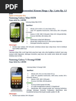 Download Handphone Android Rekomendasi by Faris Little SN105616359 doc pdf