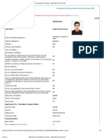 Welcome To State Bank of India - Application Form Print