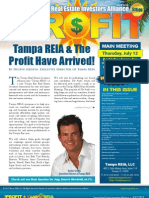 The Profit Newsletter July 2012 For Tampa REIA