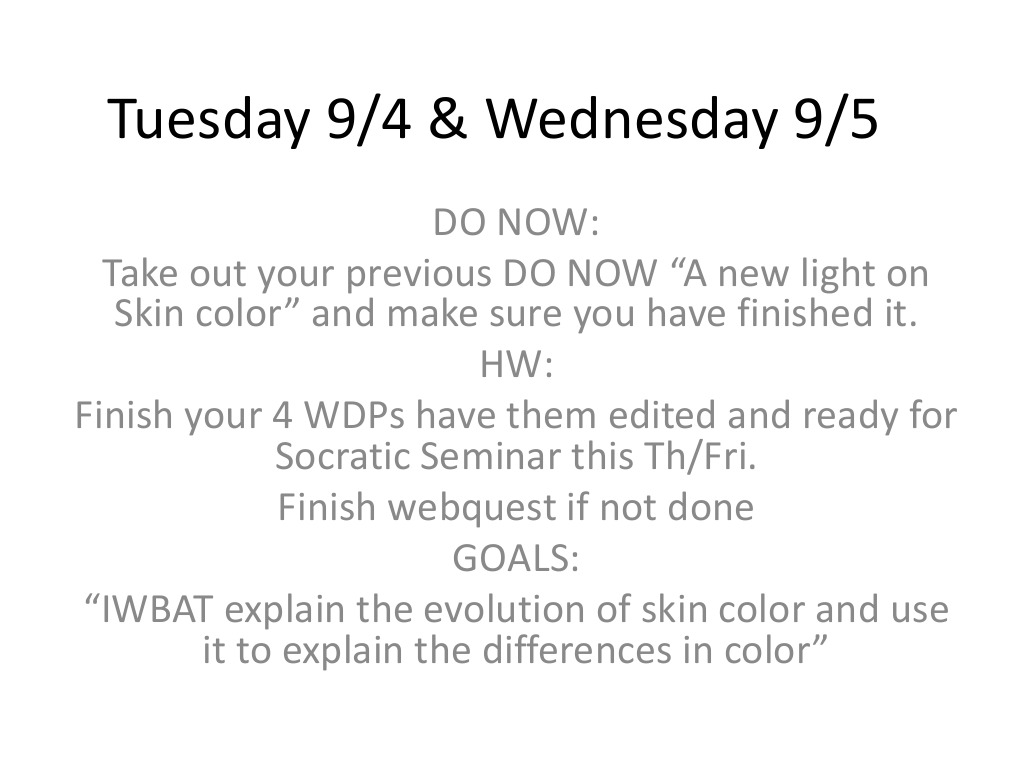 Skin Color Evolution and Discussion Activities | PDF