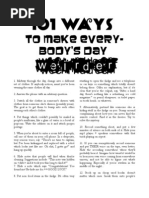 Download 101 Ways to Make Everybodys Day Weirder by Cramulus SN10563605 doc pdf