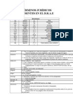 Diccionario Terminos Juridicos DRAE