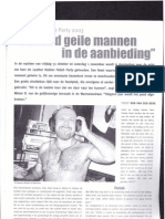 Leatherpride Amsterdam 2003:"duizend Geile Mannen in de Aanbieding"