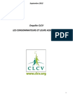 Enquete CLCV Assurance Sept 2012