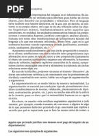 Lenguajer y Argumentacion