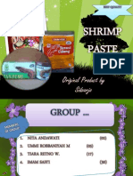 Shrimp Paste SEC
