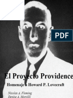 El Proyecto Providence Homenaje a Howard P Lovecraft