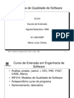 Modelos de Qualidade de Software