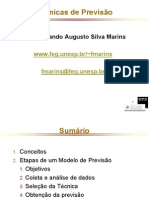 Tecnicas de Previsões